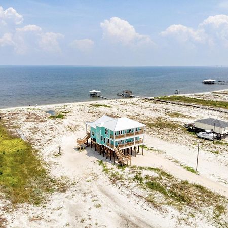 Salty Seahorse - Waterfront! Pet Friendly! Game Room, Pool Table, Beautiful Views - Room For The Whole Family Home 多芬岛 外观 照片