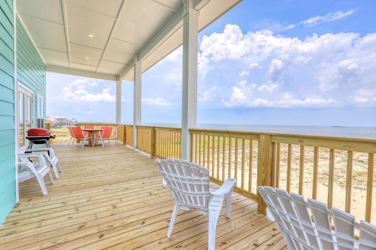 Salty Seahorse - Waterfront! Pet Friendly! Game Room, Pool Table, Beautiful Views - Room For The Whole Family Home 多芬岛 外观 照片